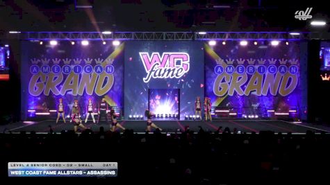 West Coast Fame Allstars - ASSASSINS [2025 L4 Senior Coed - D2 - Small Day 1] 2025 The American Grand Grand Nationals