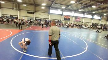 116 lbs Quarterfinal - Zayden Gonzales, Desert Dogs WC vs Erwin Harr, Steelclaw WC