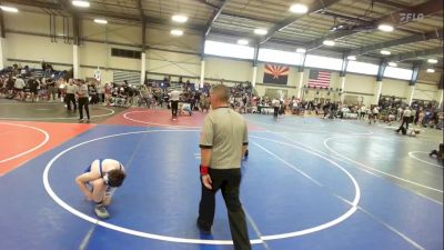 116 lbs Quarterfinal - Zayden Gonzales, Desert Dogs WC vs Erwin Harr, Steelclaw WC