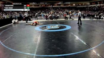 4A 114 lbs Cons. Round 3 - Isaiah Ruiz, Bernalillo vs Max Maes, Taos