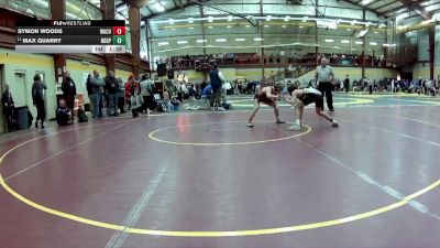 106 lbs Champ. Round 2 - Max Quarry, Notre Dame-Green Pond vs Symon Woods, Washington Community