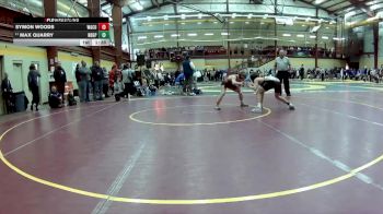 106 lbs Champ. Round 2 - Max Quarry, Notre Dame-Green Pond vs Symon Woods, Washington Community