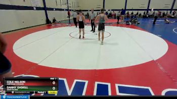 141 lbs Cons. Round 1 - Cole Nelson, Carthage College vs Danny Gaskill, Unattached