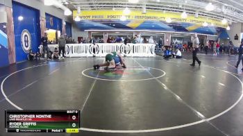 165 White Quarterfinal - Ryder Griffis, Fleming Island vs Christopher Nonthe, Lake Brantley Hs