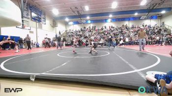 61 lbs Consi Of 8 #2 - Zander Giles, Verdigris Youth Wrestling vs Thomas Underwood, Owasso