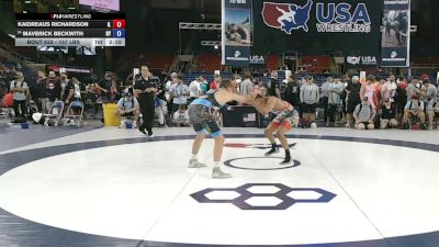 157 lbs Champ. Rd Of 128 - Kaidreaus Richardson, Illinois vs Maverick Beckwith, New York