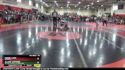 80 lbs Round 1 - Addie Lunn, BigWater vs Elaine Sommer, Victory School Of Wrestling