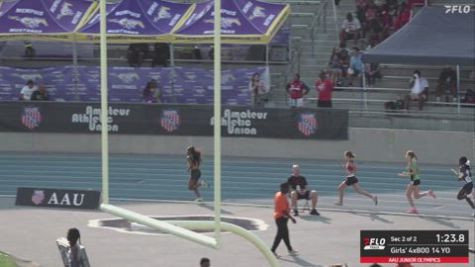 2026 AAU Junior Olympic Games - Youth Girls' 4x800m Relay, Finals 2 - Age 14