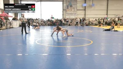 84 lbs Round 2 - 10:45am Saturday - Vincent Antonelli, PA Gold vs Will Diksa, Gotcha