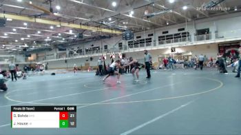 144 lbs Finals (8 Team) - Olivia Bohde, Beast Mode Green vs Josie Hause, Indiana INFERNO BLACK