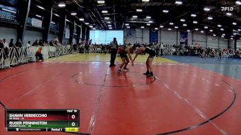 140 lbs Rd# 6- 9:00am Saturday Final Pool - Shawn Verdecchio, PA Gold vs Ruger Pennington, Minion Black