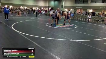 182 lbs Round 3 (16 Team) - Braeden Trower, STL Blue vs Phoenix Harris, Mooresville