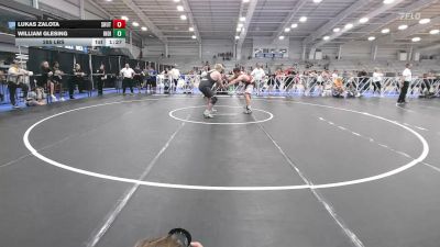 285 lbs Quarterfinal - Lukas Zalota, Team Shutt Rioux - HSB vs William Glesing, Indiana Outlaws Black - HSB