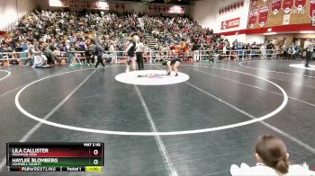 145 lbs 5th Place Match - Lila Callister, Mountain View vs Haylee Blomberg, Campbell County