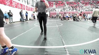 112 lbs Rr Rnd 1 - Cayden Melsek, Moore Elite vs Brady Gilles, Harrah Little League Wrestling