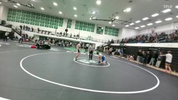 126 lbs Cons. Round 2 - Patrick Coronado, Worland vs Carson Hinckley, Douglas