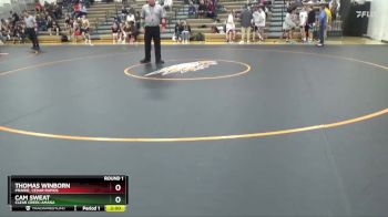 JV-2 lbs Round 1 - Landon Fish, Dubuque Hempstead vs Bryton Brombaugh, Burlington Notre Dame