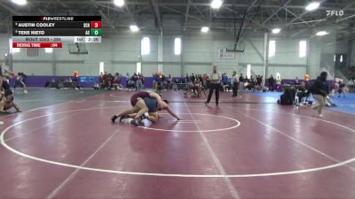 285 lbs Champ. Round 2 - Austin Cooley, Schreiner vs Teke Nieto, Augustana (IL)