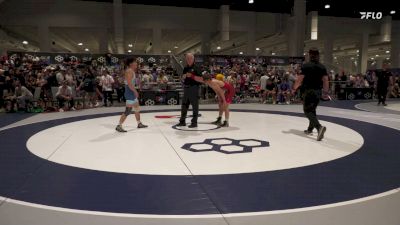 61 kg Champ. Rd Of 64 - Alex Braun, Oklahoma Regional Training Center vs Isaac Ekdahl, Reiver Wrestling Academy