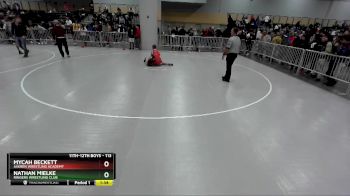 113 lbs Quarterfinal - Mycah Beckett, Askren Wrestling Academy vs Nathan Mielke, Ringers Wrestling Club