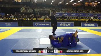 Sebastian Ernesto Serpa vs Leonardo Ferreira Dos Santos 2026 Pan Jiu Jitsu IBJJF Championship