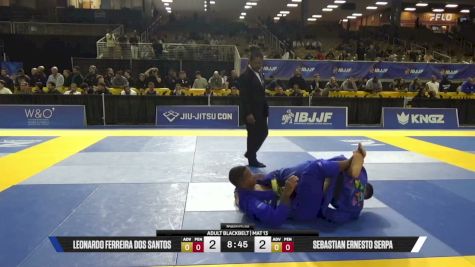 Sebastian Ernesto Serpa vs Leonardo Ferreira Dos Santos 2026 Pan Jiu Jitsu IBJJF Championship
