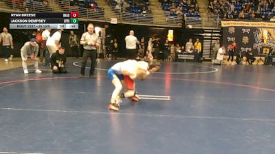 82 lbs Round Of 16 - Ryan Breese, Bradford vs Jackson Dempsey, Springfield