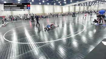84 lbs Rr Rnd 2 - Regan Kinneman, Thorobred Wrestling Club vs Zachary Chemerisov, Youth Impact Center Wrestling Club