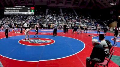 120-5A 5th Place Match - Mayson Young, South Effingham vs Tristan McCloskey, Johns Creek