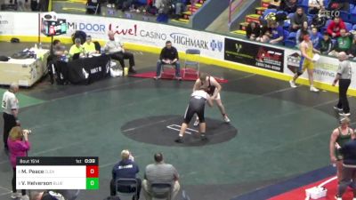 252 lbs Consi Of 16 #2 - Matthew Peace, Clearfield vs Vaughn Helverson, Blue Mountain