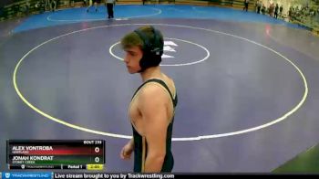 152 lbs Round 5 - Alex Vontroba, Hartland vs Jonah Kondrat, Stoney Creek