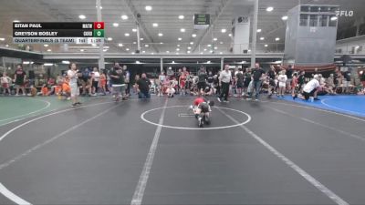 60 lbs Quarterfinals (8 Team) - Eitan Paul, Mat Assassins White vs Greyson Bosley, Cordoba Trained