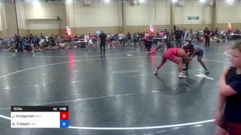157 lbs Consi Of 4 - Jake Kriegsman, Brevard FCA vs Kaleeb Tribbett, Eagles Wrestling Club