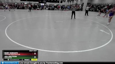 190 lbs Cons. Round 4 - Rory Horvath, Crusader Wrestling Club vs Asa Knutson, Washington