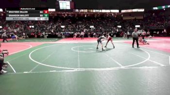 126 lbs Champ. Round 3 - Branson Malott, MIA1 vs Brayden Dillon, OGC1