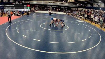 157 lbs Quarterfinal - Clay Gainer, Messiah vs Edward Pinc, Merchant Marine