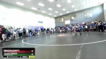 113 lbs Cons. Round 2 - Braxton Scheetz, Pope Saint John Paul II vs Mason Herrick, Hendersonville