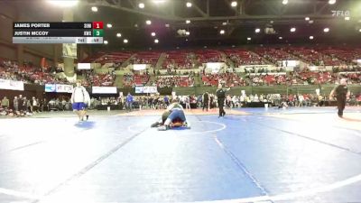 250 lbs Cons. Round 2 - James Porter, Remnant Wrestling vs Justin McCoy, Kalispell Wrestling Club