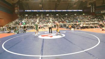 2A-150 lbs Quarterfinal - Daxton Pope, Cokeville vs Cash Vollmer, Tongue River