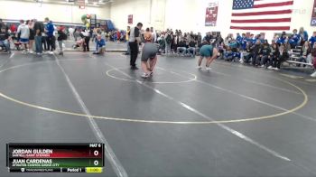 285 lbs Cons. Round 2 - Juan Cardenas, Atwater-Cosmos-Grove City vs Jordan Gulden, Sartell-Saint Stephen