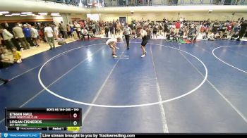 190 lbs Cons. Semi - Ethan Hall, Davis Wrestling Club vs Logan Cisneros, Sky View High