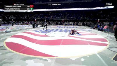 Cons. Semi - Kutler Swenson, Watertown vs Parker Graveman, Sturgis Brown