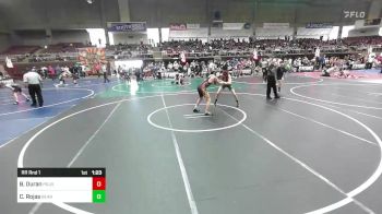 137 lbs Rr Rnd 1 - Benjamin Duran, Pojoaque Elks vs Carlos Rojas, Bear Cave WC