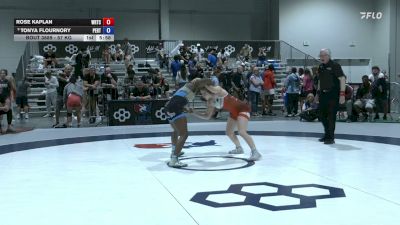 57 kg Cons. Quarters - Rose Kaplan, Warrior Regional Training Center vs Tonya Flournory, Pembroke RTC