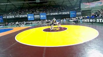 Girls 1B/2B/1A 115 Cons. Round 2 - Dalilah Leibham, Ilwaco (Girls) vs Haiden Denegar, Montesano (Girls)