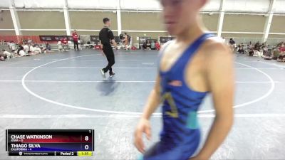 100 lbs Placement Matches (8 Team) - Urijah Courter, Iowa vs Tyler Sweet, California