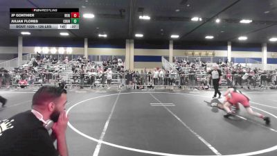 126 lbs Consi Of 64 #1 - Jp Gonthier, Reign WC vs Julian Flores, County Of Kings Wrestling
