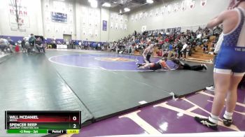 132 lbs Champ. Round 1 - Will McDaniel, Beech vs Spencer Reep, Lakeway Christian Aca