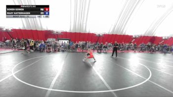 77 lbs Champ. Round 1 - Soren Gowen, Pinnacle Wrestling Club vs Riley Katterhagen, B.A.M. Training Center