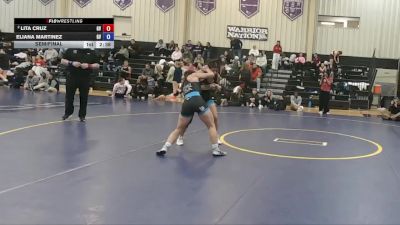 110 Open Semifinal - Eliana Martinez, Grand View University vs Lita Cruz, Grand View University